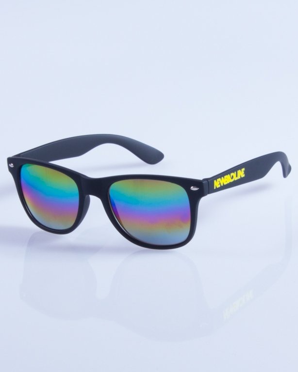 NEW BAD LINE OKULARY CLASSIC MIRROR RUBBER 318